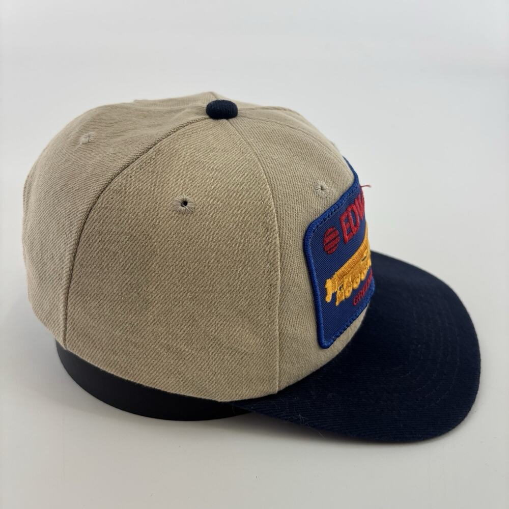 Vintage Edwards Patch Hat Cap SnapBack Trucker K Products Manufacturing Cranes - Picture 4 of 6